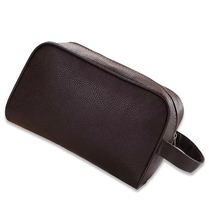 Sac de rangement de maquillage de voyage multifonction de grande capacité avec nom personnalisé grat