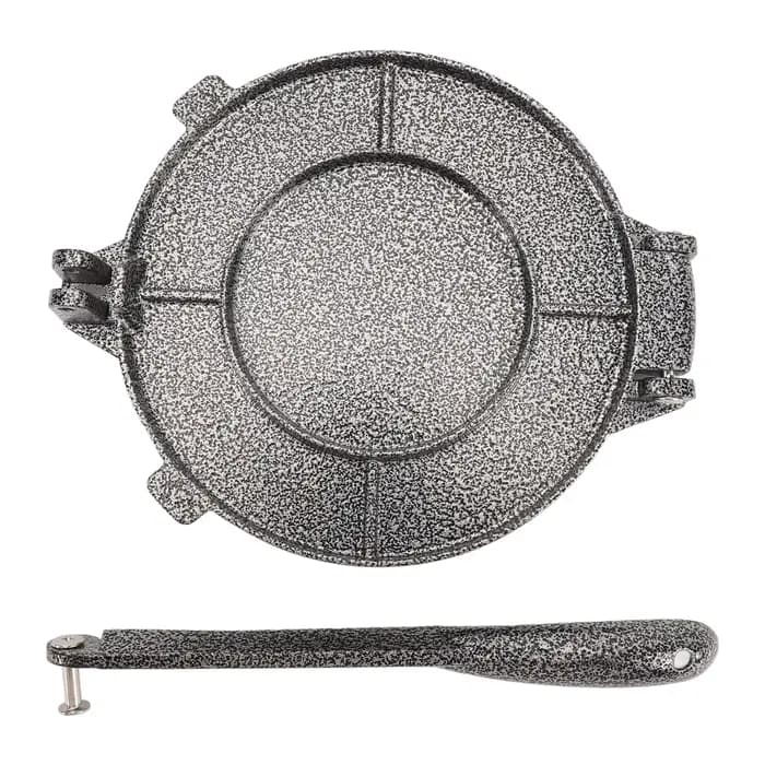 ZK40 Presse à Tortilla 6,3 pouces en alliage d'aluminium pâte à farine Tortilla Taco presse Roti Mak