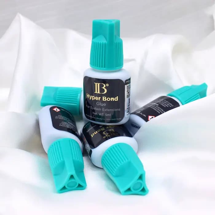 10 bouteilles de colle IB Ultra Super Plus, fournitures d'extensions de faux cils individuels à séch