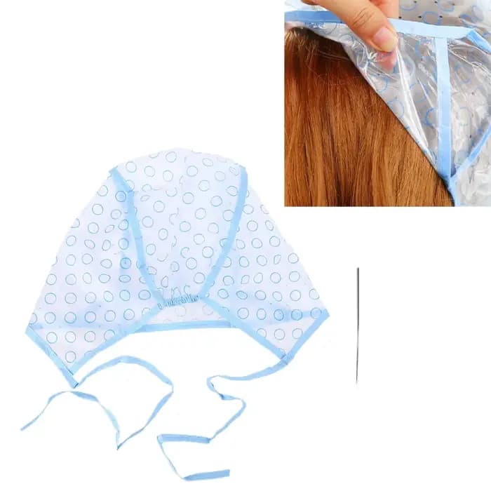 Capuchon de teinture pour cheveux + brosse à crochet de coloration, protecteur de couverture de défr