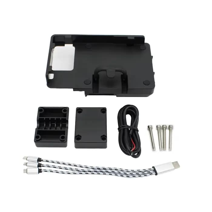 Barres de support de soutien sans fil pour moto, navigation GPS, support rapide, accessoires de télé