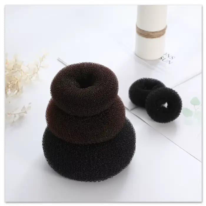 3 pièces chignon beignet mousse magique produits coiffure paresseux cheveux accessoires pour filles femmes dame facile