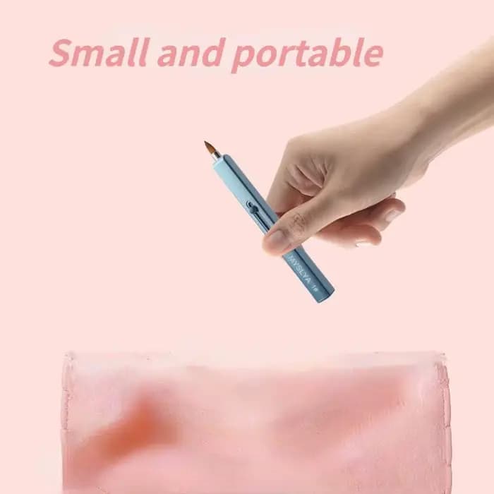 Mini pinceau à maquillage rétractable