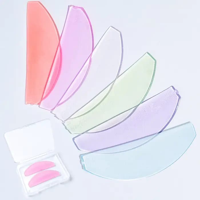 Libeauty 1 paire de tampons adoucissants pour cils