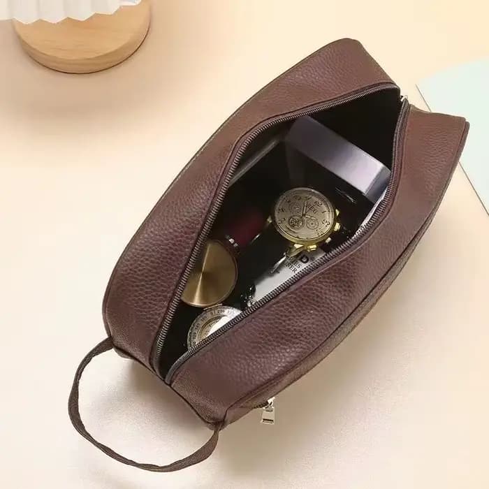 Sac de rangement de maquillage de voyage multifonction de grande capacité avec nom personnalisé gratuit pour hommes et