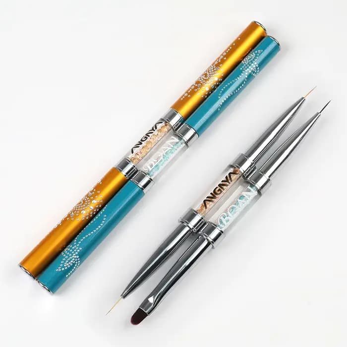 BQAN Double pinceau à ongles pour dessin