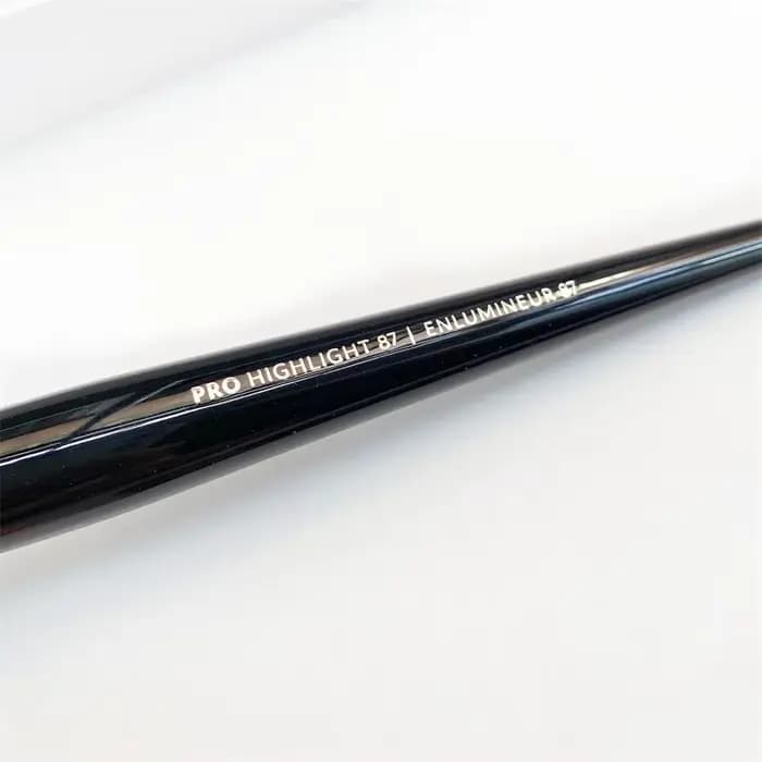 PRO – brosse en éventail à reflets noirs
