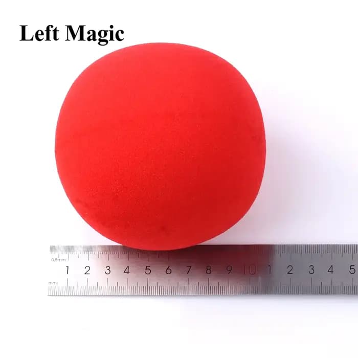 Grande boule d'éponge magique rouge (10cm de diamètre)