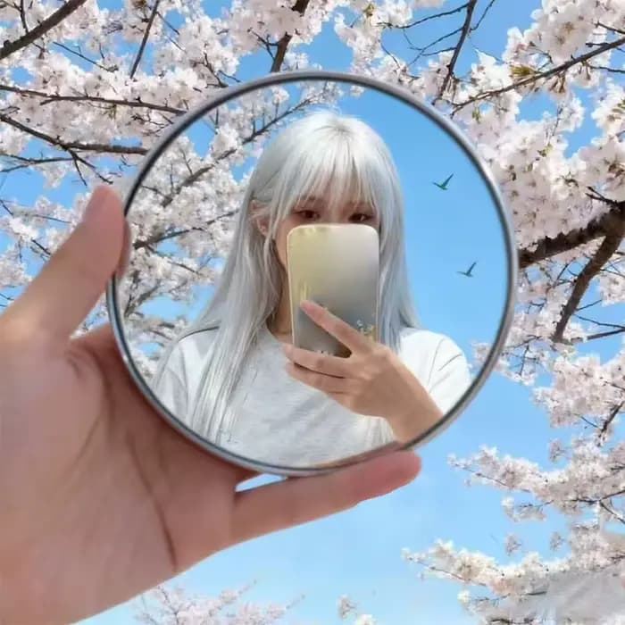 Miroir réfléchissant portable grand angle
