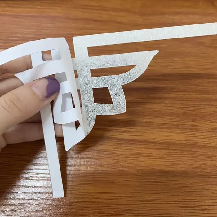 Autocollants muraux miroir argenté 3D