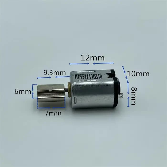 Mini moteur de Vibration M10 DC 3.7V 4.2V 5V, roue excentrique, vibrateur, masseur, autocollant, accessoires pour instruments de beauté, moteur de Vibration