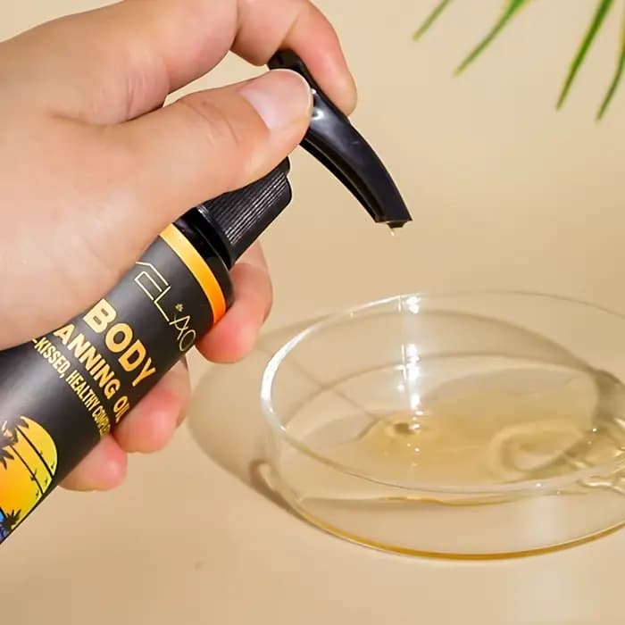 Tiroir AO-Intensificateur de bronzage à l'huile