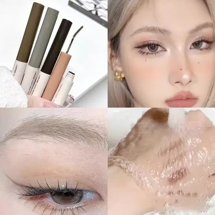 Ensemble de teinte de Gel de teinture pour rehausseur de sourcils naturel