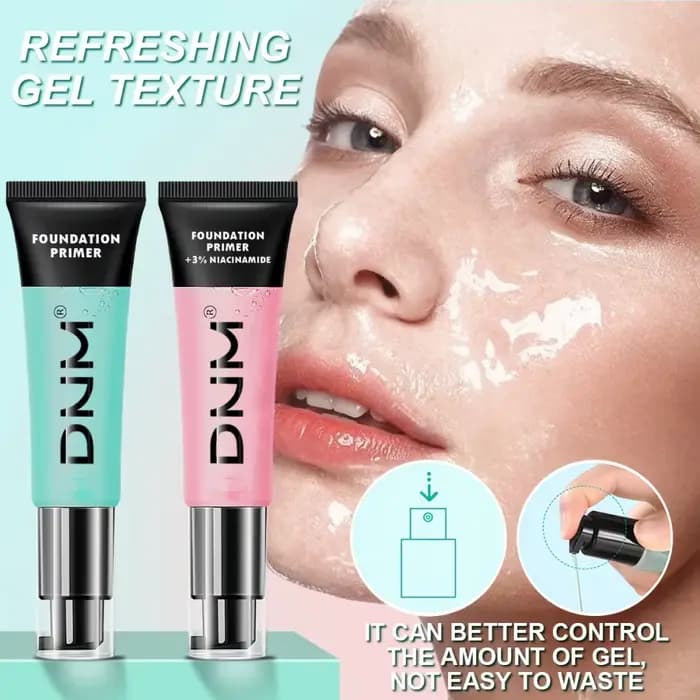 Gel d'apprêt, formule hydratante pour raffiner les pores