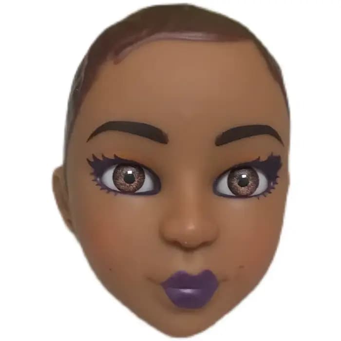 Tête pour poupée LIV, accessoires de maquillage