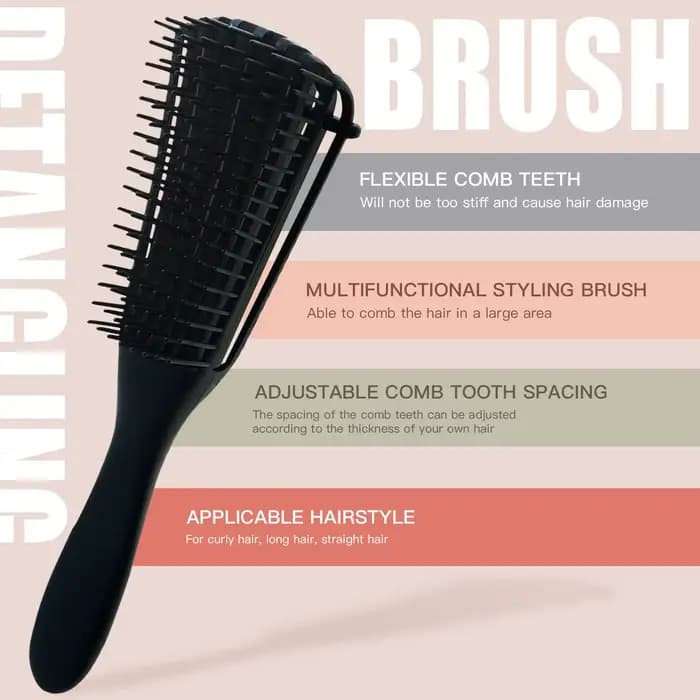 Kit de soins capillaires pour cheveux bouclés secs et humides