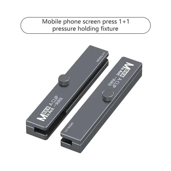 La pince de maintien de la pression MaAnt 1 + 1 convient à la réparation et au démontage de l'écran du téléphone portable, outil de serrage de maintien de la pression