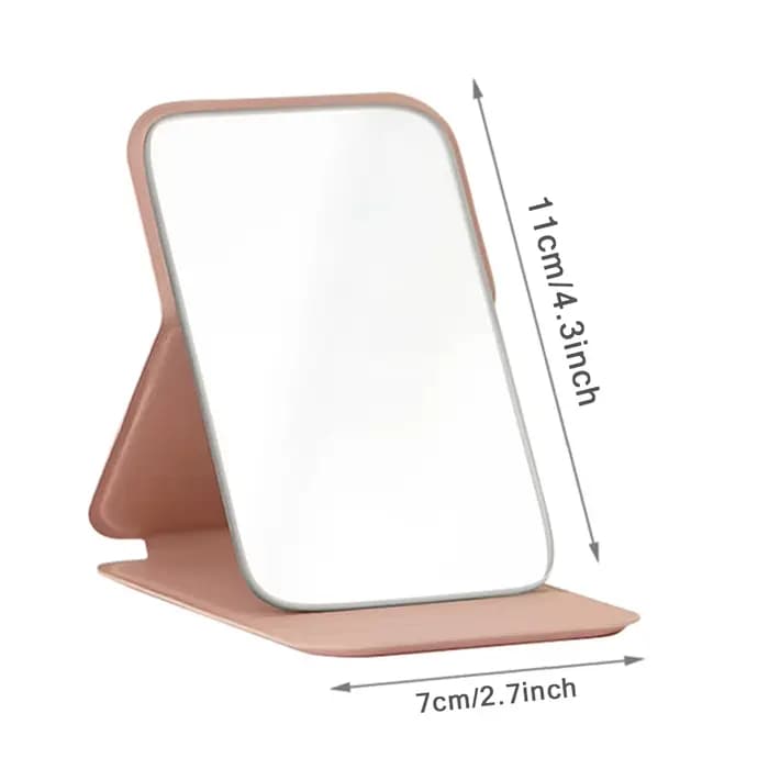 Miroir de courtoisie en PU personnalisé