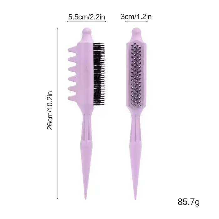 Brosse démêlante à queue de rat en nylon