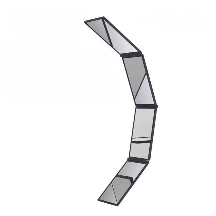 Miroir pliant portable à 4 voies