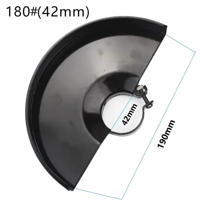 Accessoires meuleuse d'angle couvercle de protection meuleuse roue garde meuleuse d'angle roue fer outil électrique remplacement