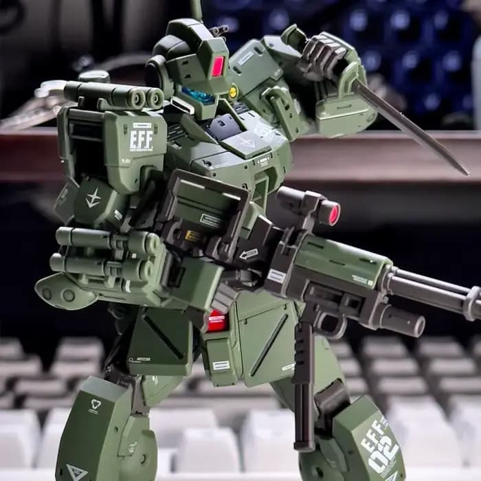 XFS HG Rgm-79s Gm Spartan, kit de modèle à assembler à l'échelle 1/144, figurine d'action, jouets décoratifs en plastique, poupées, objets de collection, cadeaux