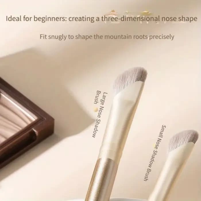 Brosse de mélange et de Contour du nez coudé