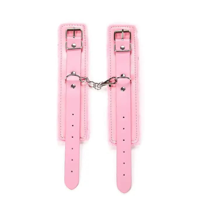 Candiway Pink Series – Outil de bondage BDSM en cuir de qualité supérieure, produits sexuels pour adultes pour la chambre à coucher, pour couple