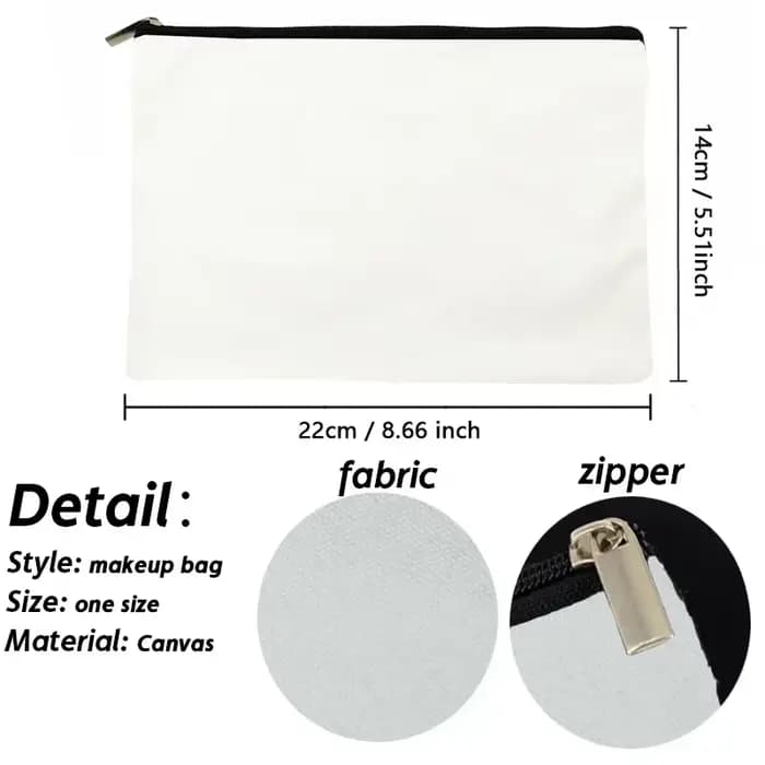 Trousse de maquillage personnalisée avec nom personnalisé