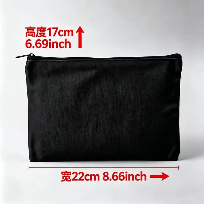 Pochette à maquillage à motif de desserts pour femmes