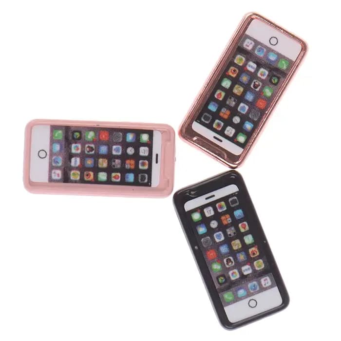 Jouet de simulation de modèle de téléphone portable pour la décoration de la maison de beurre