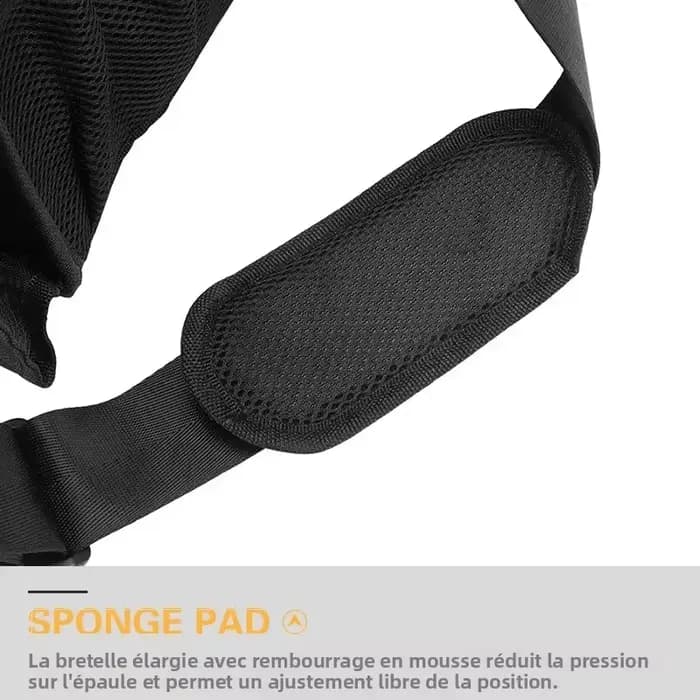 Sac organisateur d'outils de maquillage et de cheveux multi-poches: fourre-tout de rangement en maille pour brosses