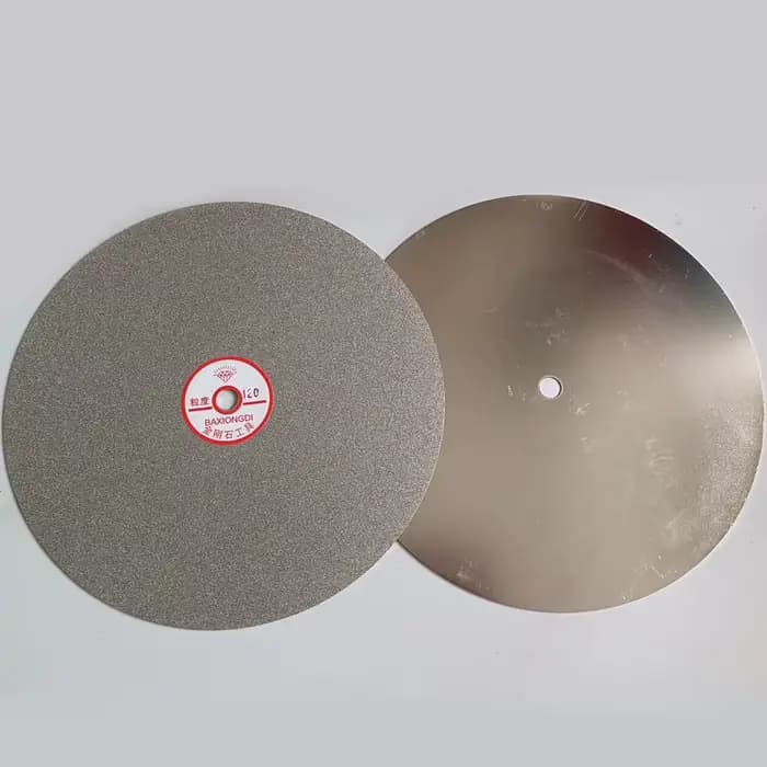 Accessoires de meuleuse d'angle de meule de diamant disque abrasif de polissage de 10 pouces 250mm x 12.7mm