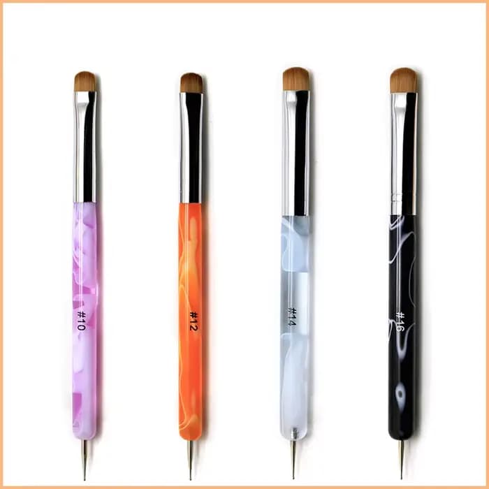 Pinceau de manucure française, accessoire professionnel