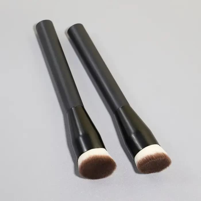 Pinceaux de maquillage pour fond de teint à dessus plat