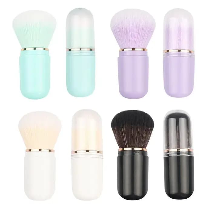 Pinceau de maquillage rétractable