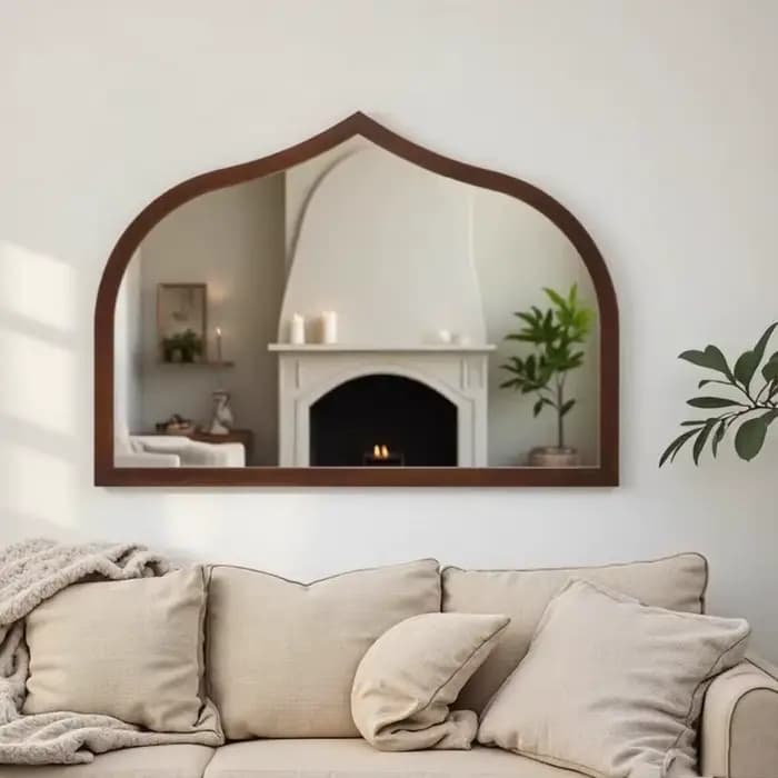 Miroir de maquillage mural - 50 cm x 38 cm