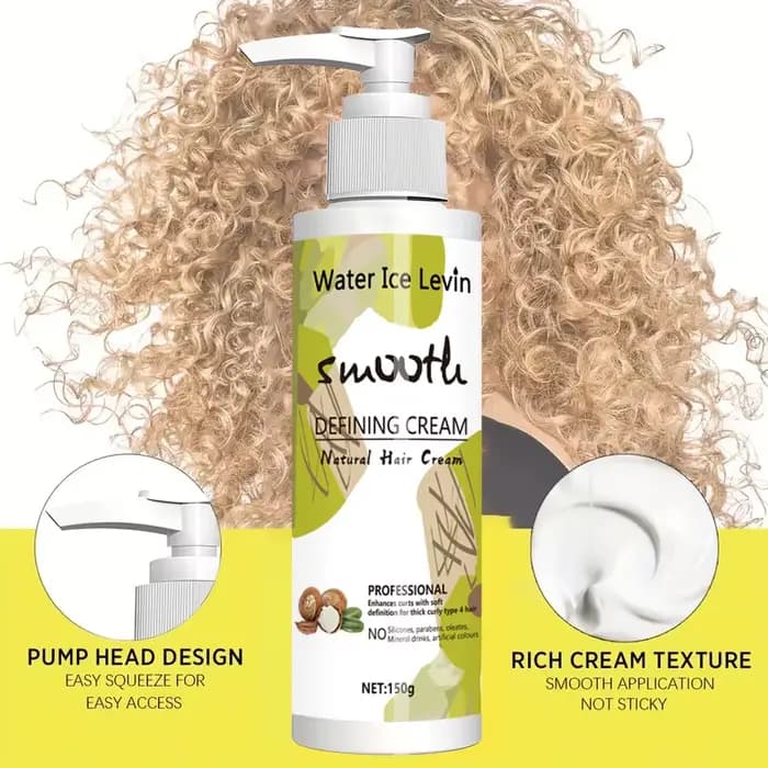Crème Coiffante Tout-en-un pour Cheveux Bouclés