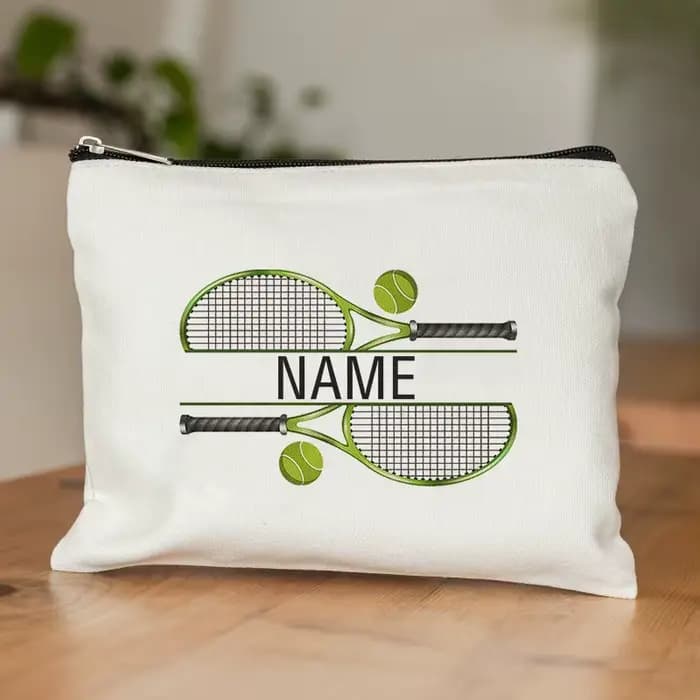 Sac de maquillage personnalisé avec nom personnalisé