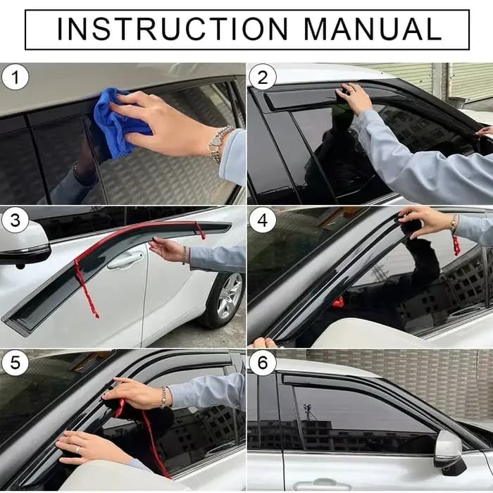 Visière de fenêtre pour RENAULT DUSTER 2011 2012 2013 2014 2015 2016 2017, déflecteurs de vent, protection contre la pluie, pare-brise de porte, pare-brise