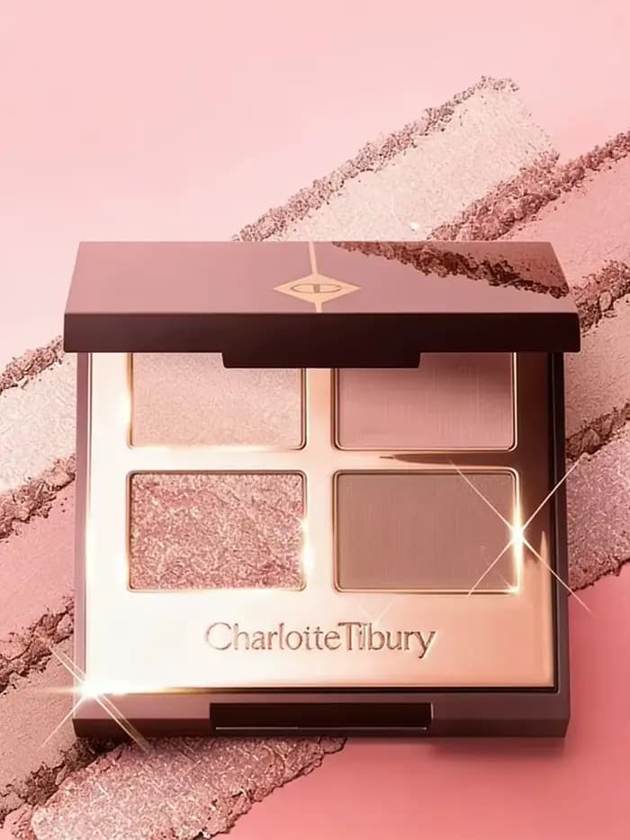 Charlotte Tilbury Eyeshadow Pigmented Smooth & Airbrush Spray Matifiant Hydratant Longue Tenue Estompe les Pores Base de Maquillage Parfaite