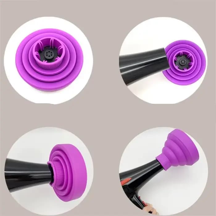 Outil de coiffure accessoires approprié 4-4.8 cm universel cheveux Curl diffuseur couverture