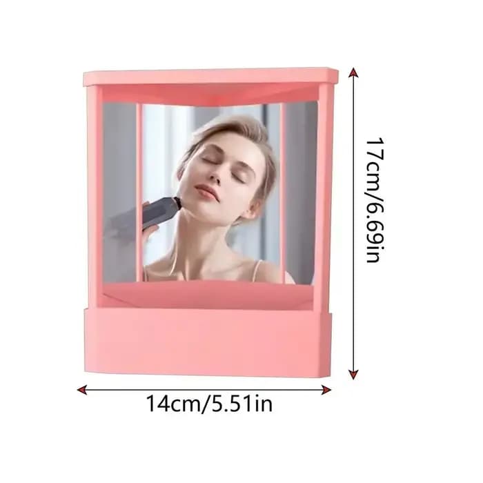Miroir réflecteur non inversant pour une image réelle
