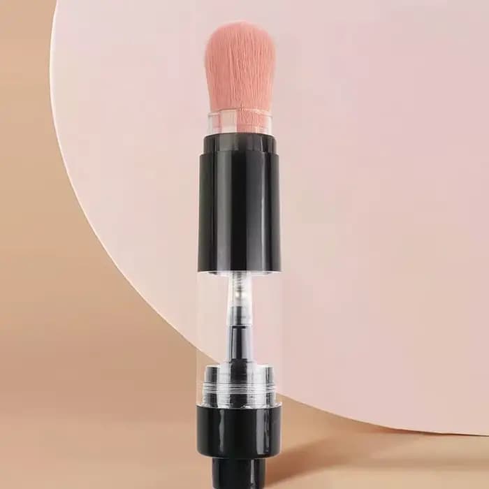 Brosse à poudre rechargeable, pinceaux à poudre cosmétique, multifonctionnel, Spray à pression, fond de teint, Blush, outils de maquillage