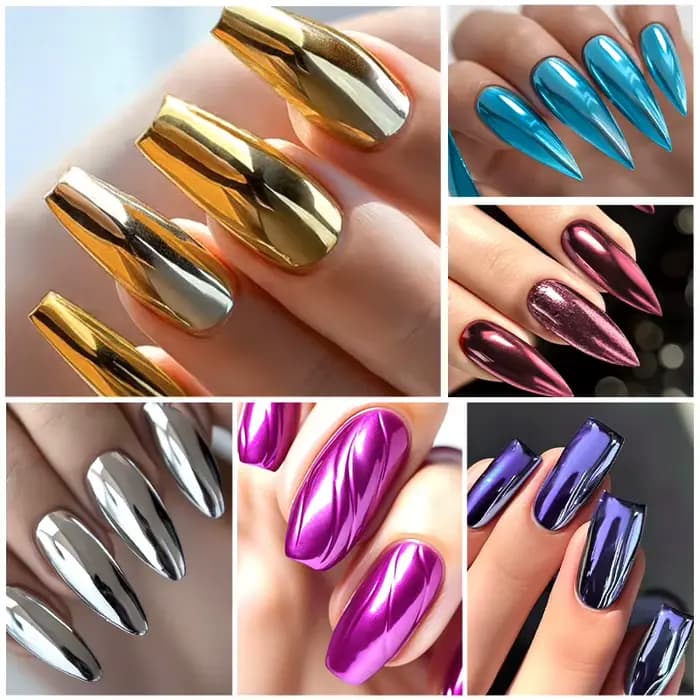 Vernis à ongles effet miroir 8ml