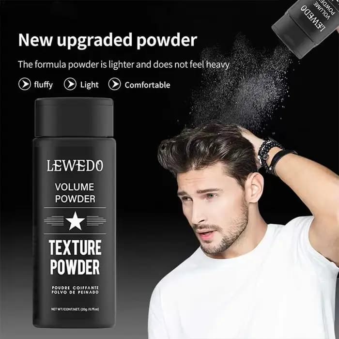 Poudre coiffante pour cheveux