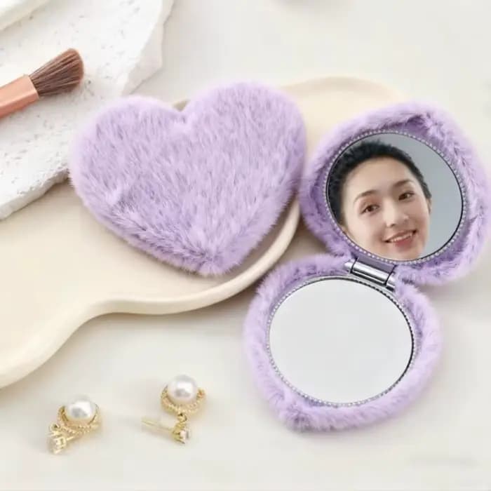 Miroir de maquillage pliable