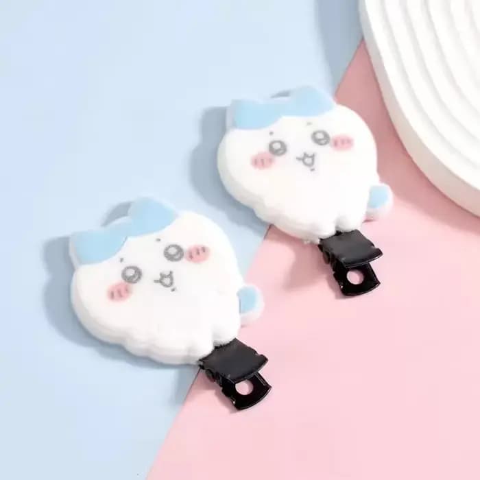 Chiikawa Kawaii pince à cheveux avec mignon Usaqi petit écureuil volant conception douce fille dessin animé accessoire