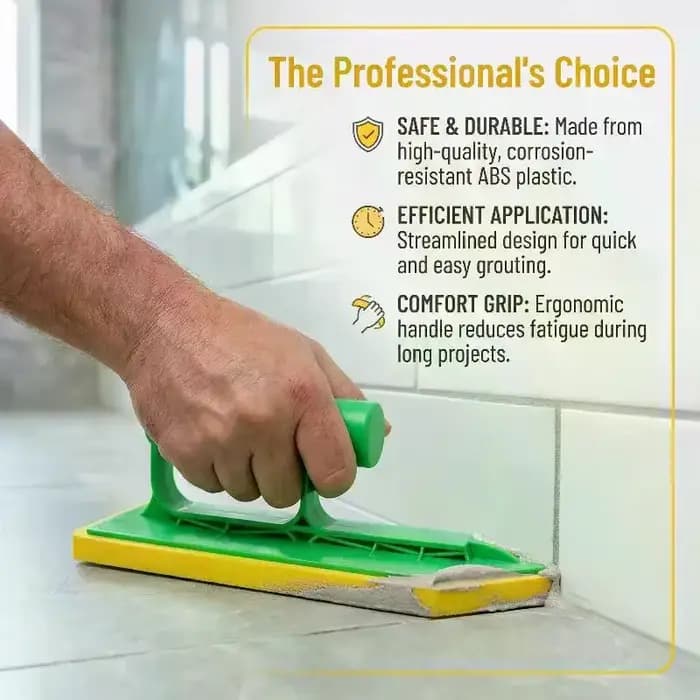 Spatule flottante en mousse éponge pour jointoiement, stuc, carrelage, outil spécial pour racler la mastic et le calfeutrage