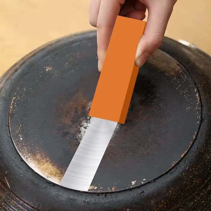 Gomme à échelle réutilisable populaire-8x1.3x2.5cm, brosse en caoutchouc pour robinet miroir anti-rayures/ustensiles de cuisine polyvalents, outil d'élimination de la rouille